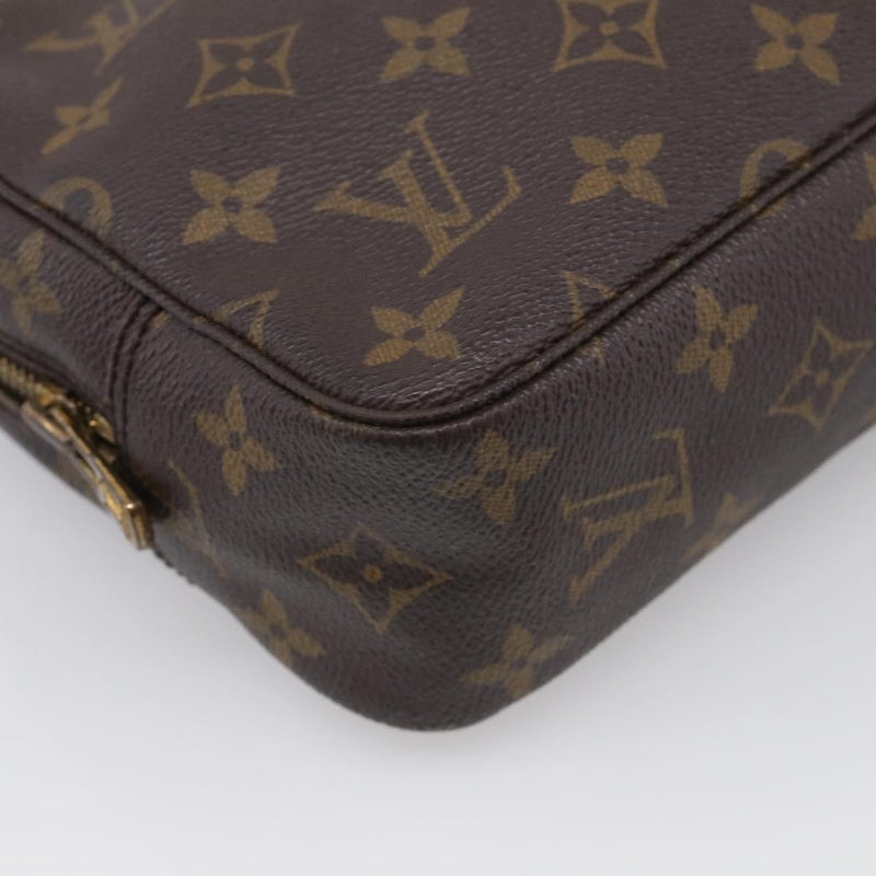 Louis Vuitton Trousse Toilette Monogram Canvas Brown Bag