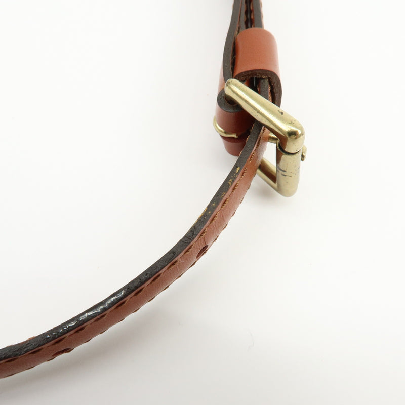 Louis Vuitton Adjustable Shoulder Strap Vachetta Leather Brown Accessory