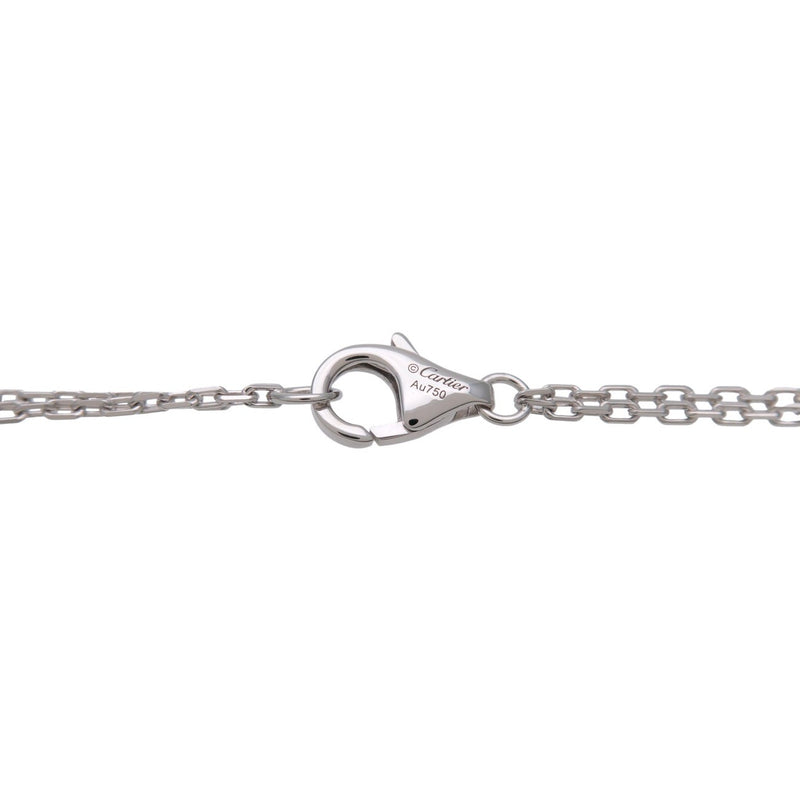 Cartier 2 Diamonds Love Pendant 18k White Gold With White_gold Bijoux