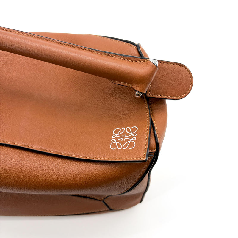 Loewe Puzzle Leather Brown Bag