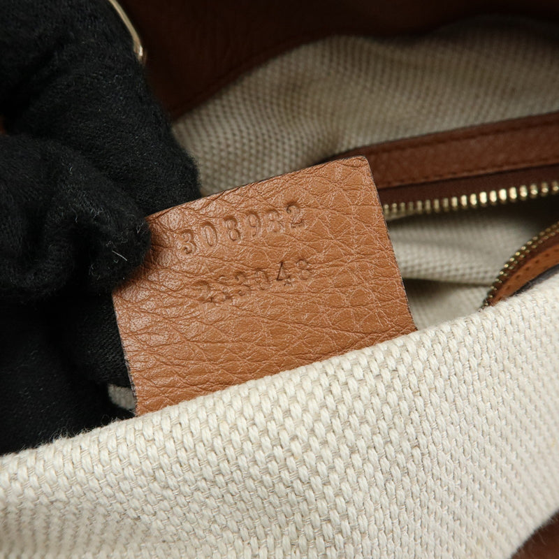 Gucci Soho Chain Strap Leather Brown Bag