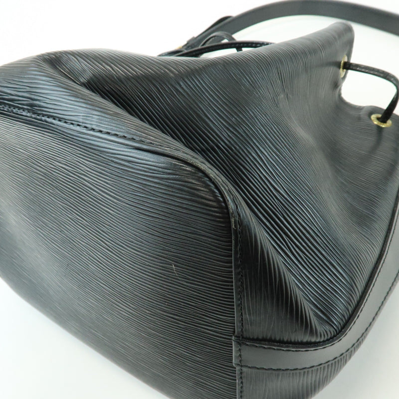 Louis Vuitton Petit Noe Epi Leather Black Bag