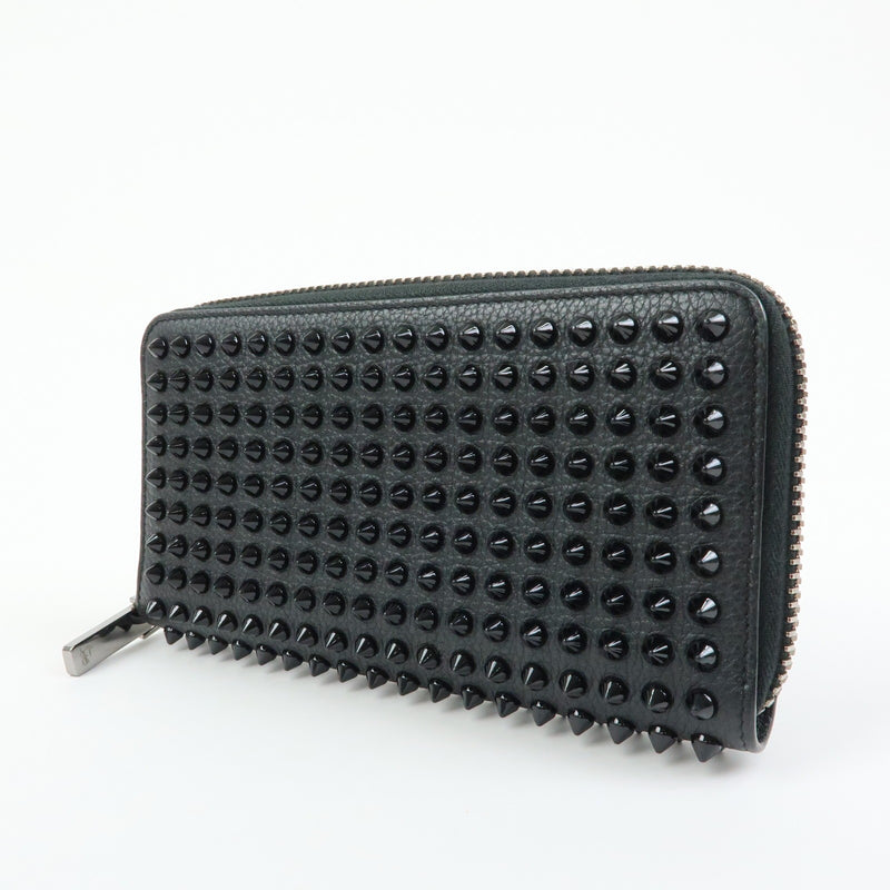 Christian Louboutin Panettone Spiked Leather Black Accessory