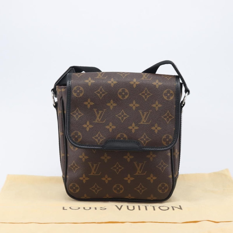Louis Vuitton Bass Messenger Macassar Monogram Canvas Brown