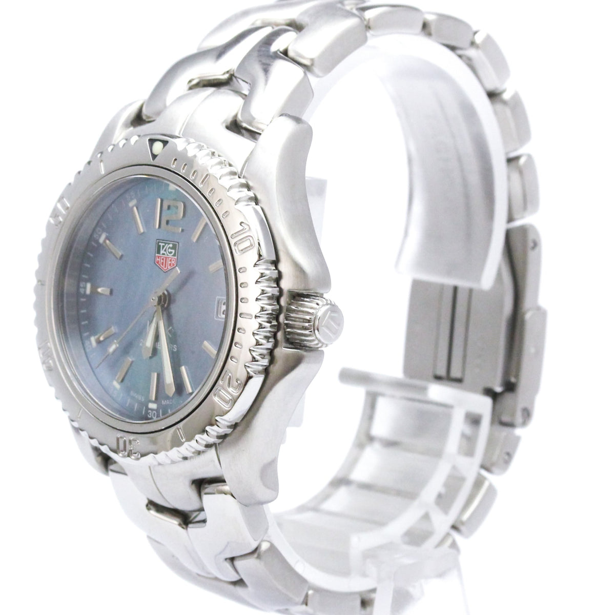 Tag Heuer Link 200m Quartz Stainless Steel With Mother Of Pearl Watches