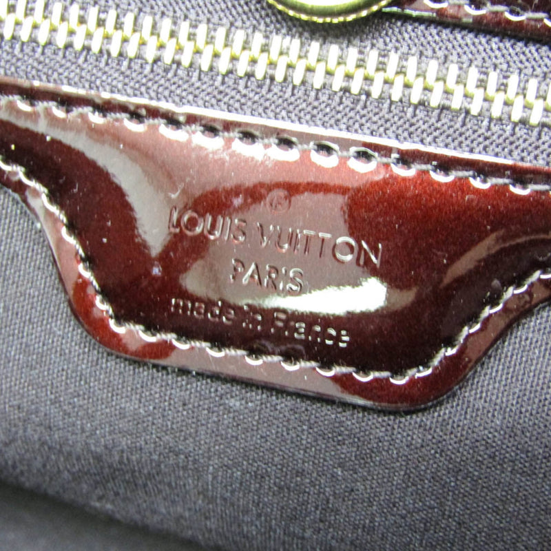 Louis Vuitton Wilshire Monogram Vernis Burgundy Patent_leather Bag