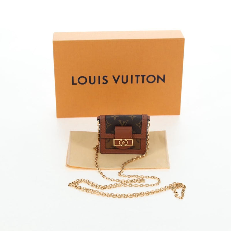Louis Vuitton Dauphine Reverse Monogram Canvas Brown Bag