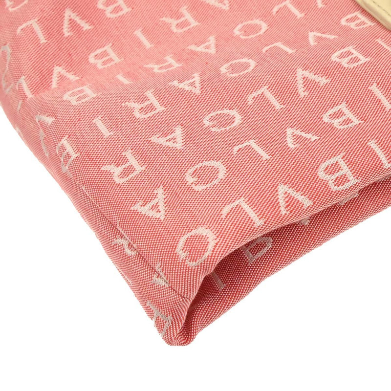 Bvlgari Logomania Canvas Pink Bag