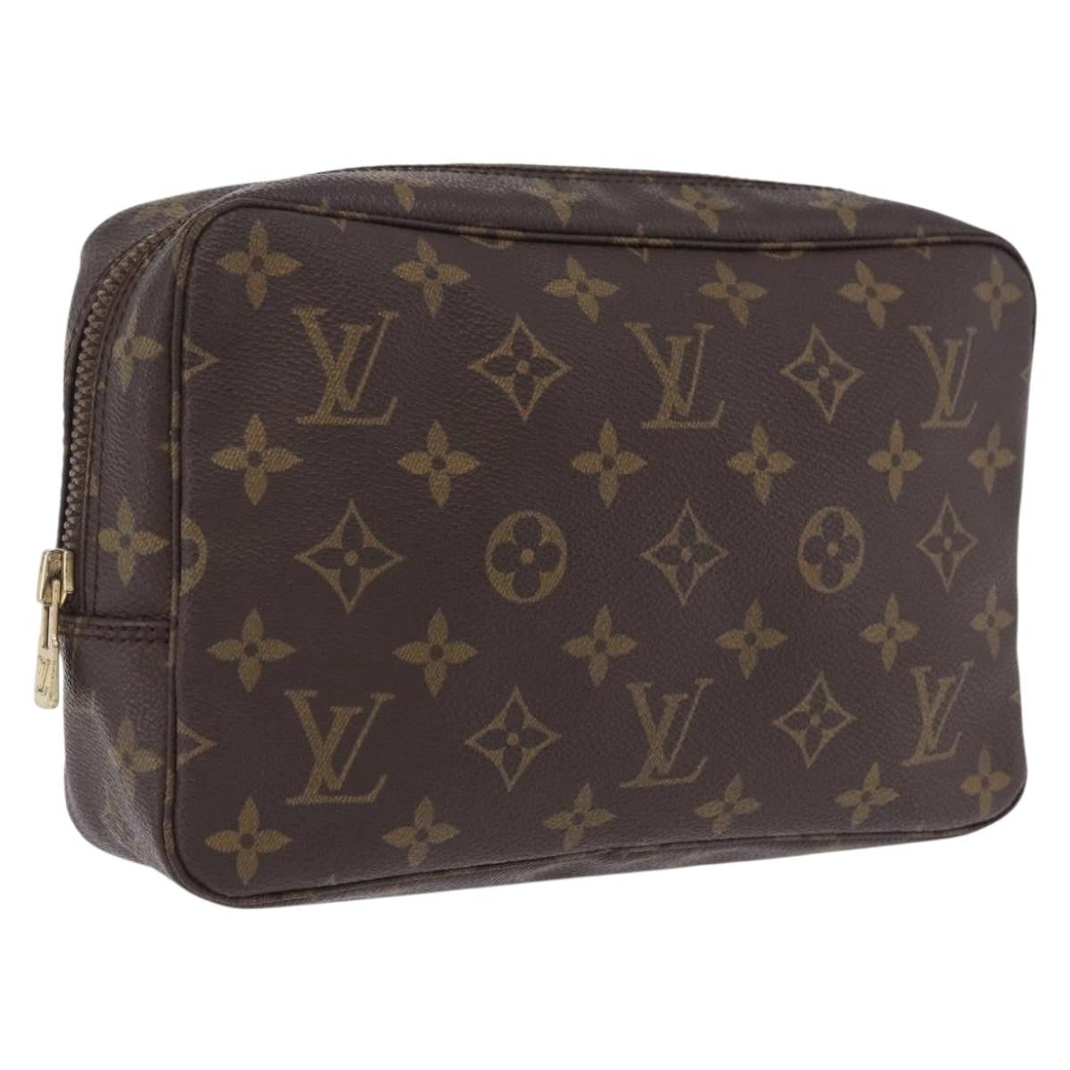 Louis Vuitton Trousse Toilette Monogram Canvas Brown Bag