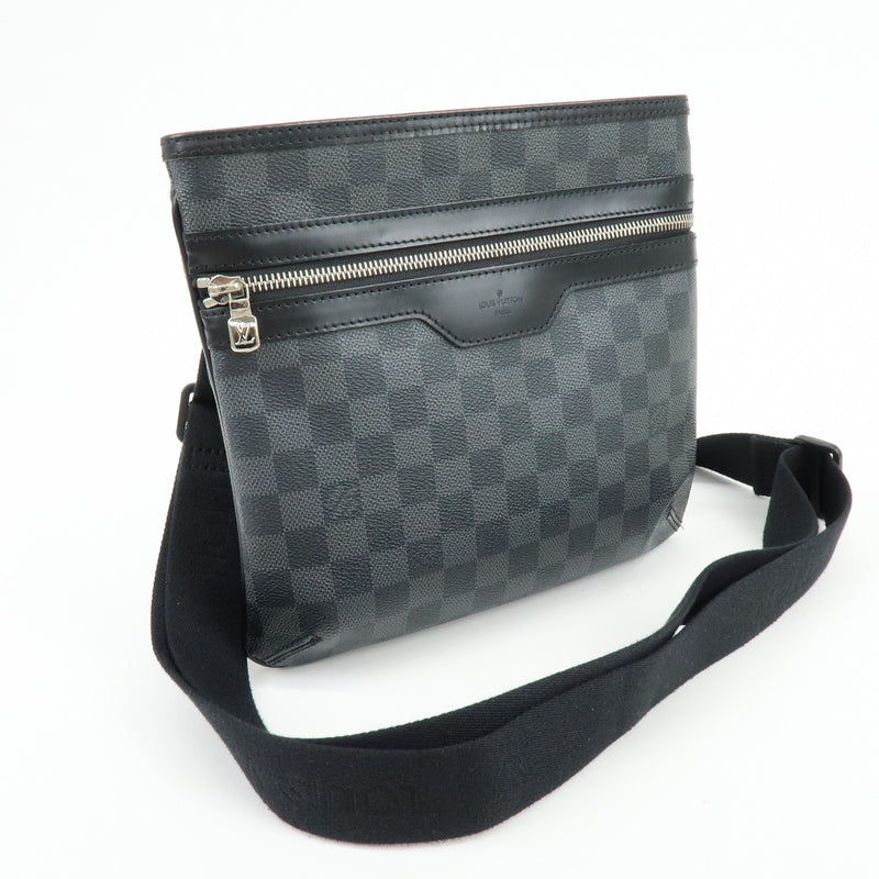 Louis Vuitton Thomas Damier Graphite Black Canvas Bag
