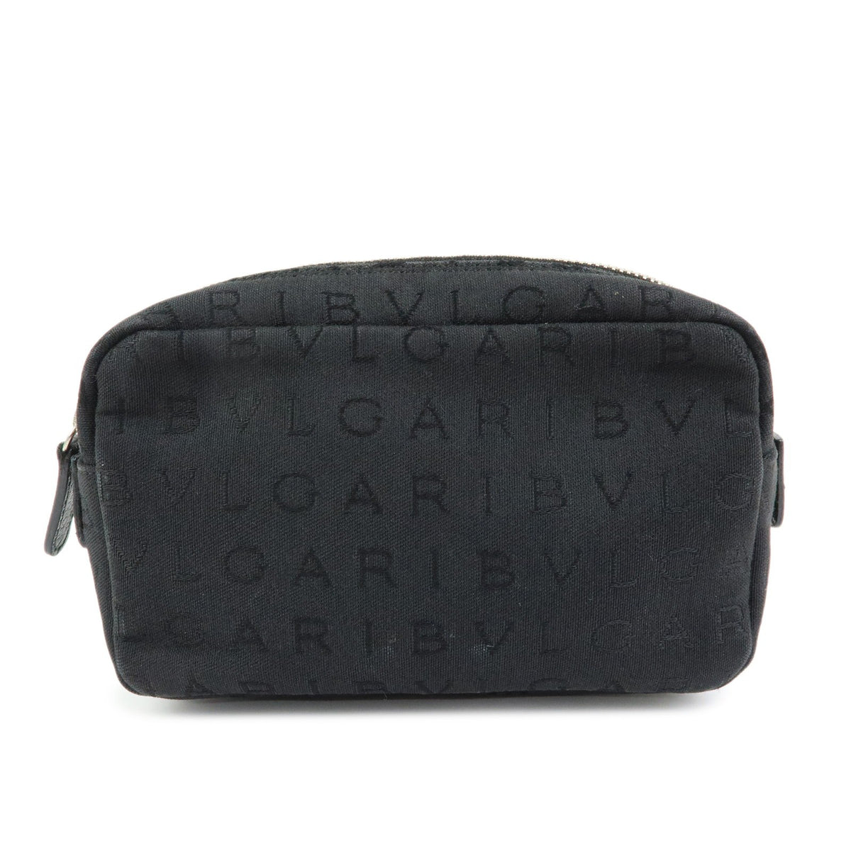 Bvlgari Pouch Canvas Black