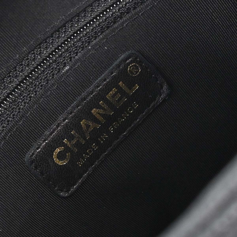 Chanel Timeless Cc Chain Quilted Caviar Black Leather Bag