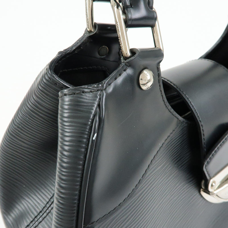 Louis Vuitton Montaigne Sac Epi Leather Black Bag