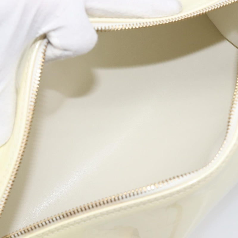 Louis Vuitton Bedford Monogram Vernis Beige Patent_leather Bag