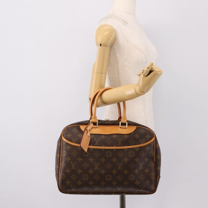 Louis Vuitton Deauville Monogram Canvas Brown Bag