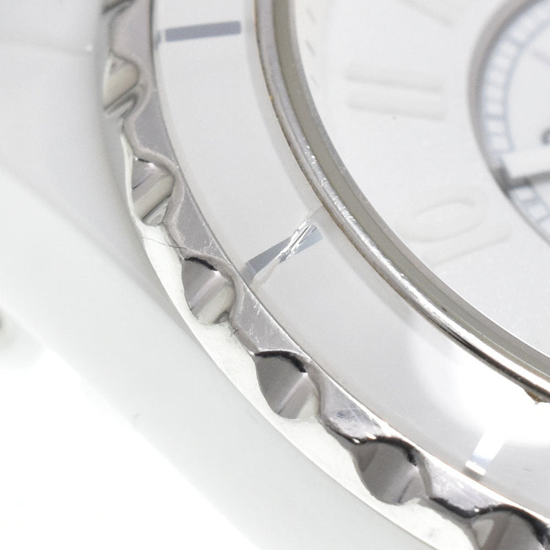 Chanel J12 Quartz Ceramic And Stainless Steel With Diamond Markers Watches