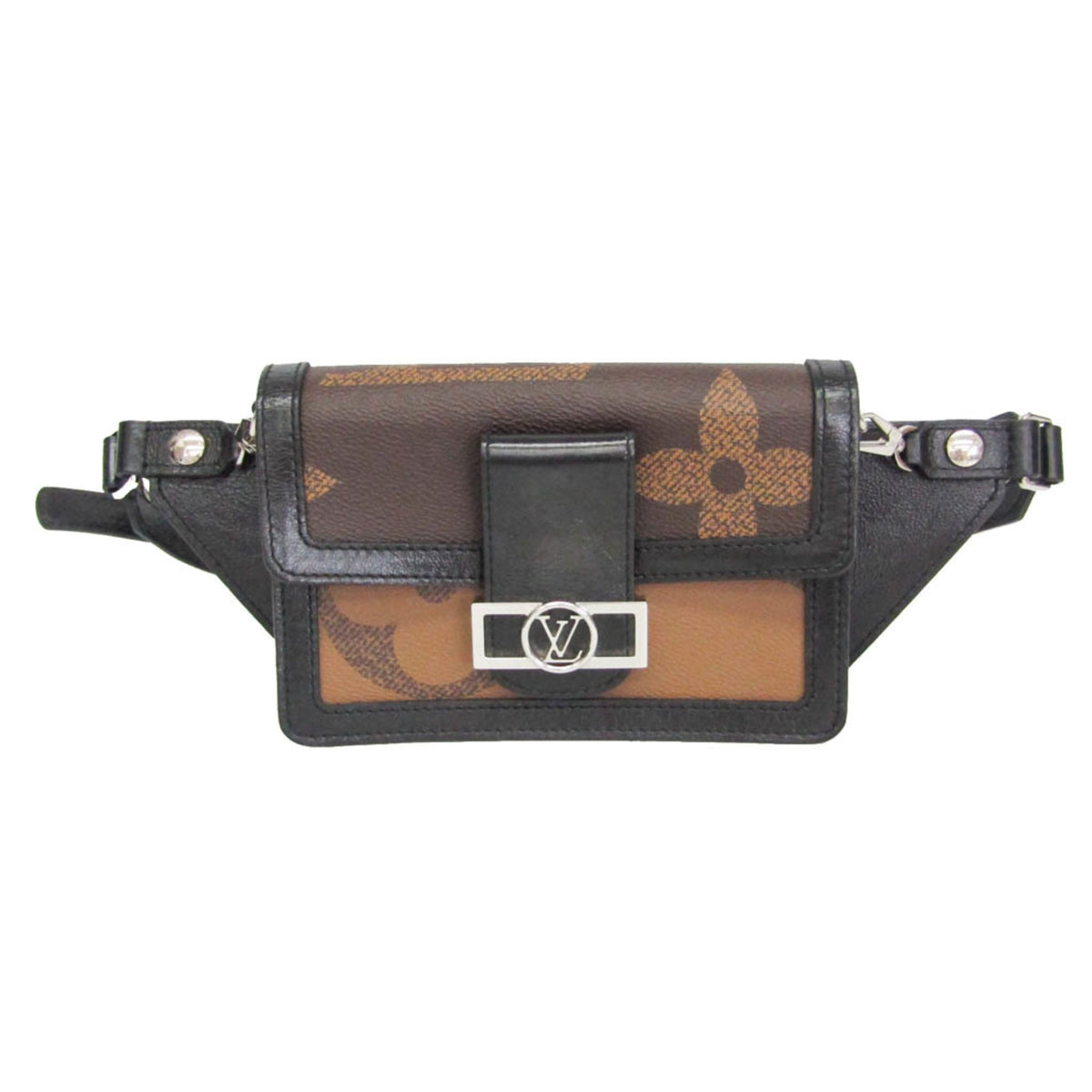 Louis Vuitton Dauphine Bumbag Reverse Monogram Giant Brown Canvas Bag