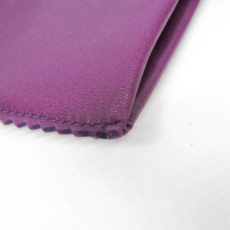 Loewe Anagram Leather Purple Bag
