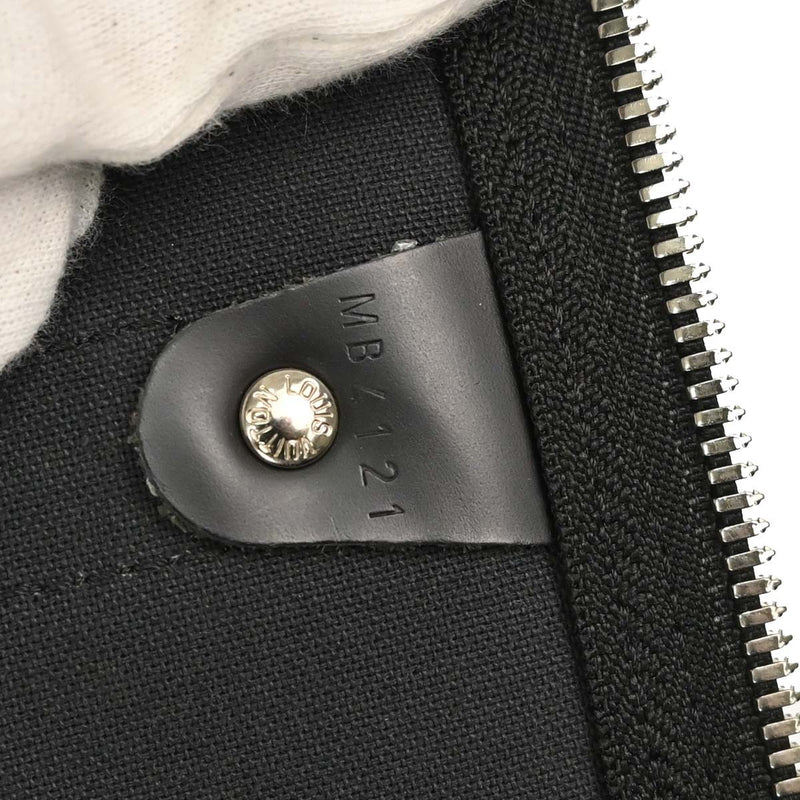 Louis Vuitton Keepall Bandouliere Damier Graphite Gray Canvas Bag