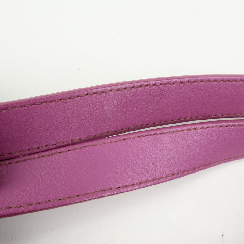 Bottega Veneta Garda Intrecciato Nappa Purple Leather Bag