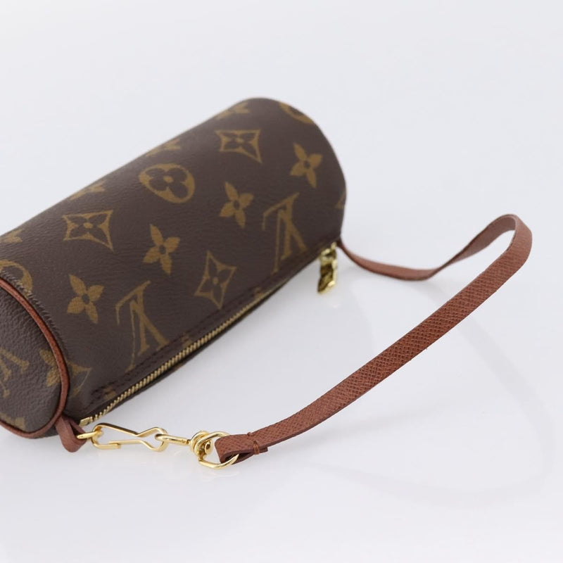 Louis Vuitton Papillon Pochette Monogram Canvas Brown Bag