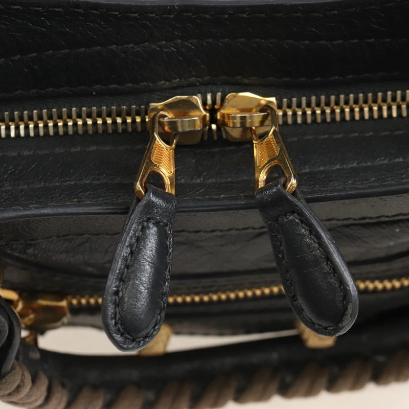 Balenciaga City Giant Studs Leather Gray Bag