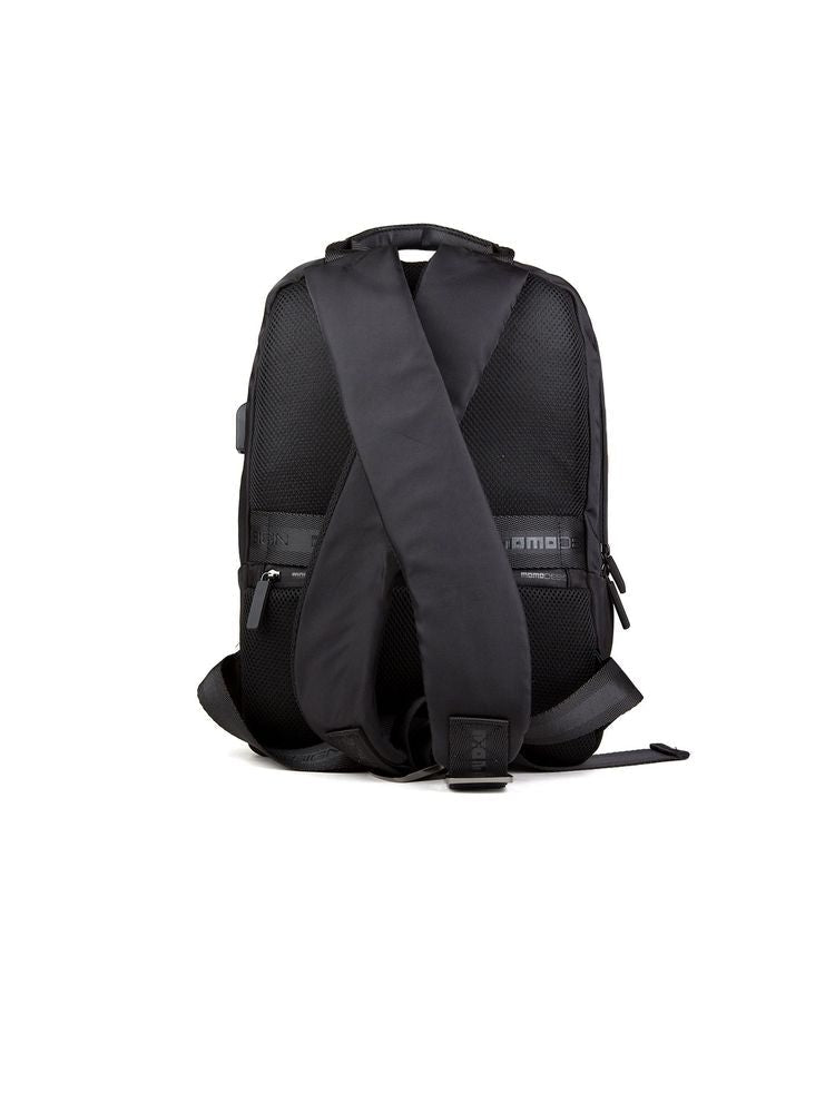 Momo Design Polyester Backpack — Black