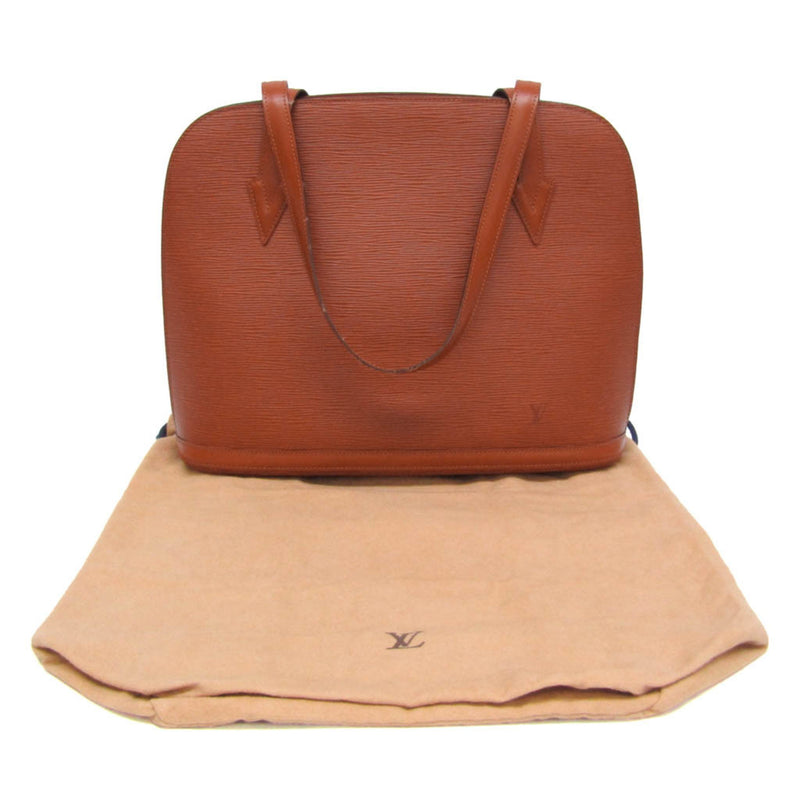 Louis Vuitton Lussac Epi Leather Brown Bag