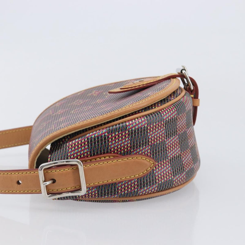 Louis Vuitton Tambourin Nm Damier Monogram Lv Pop Canvas Gray Bag