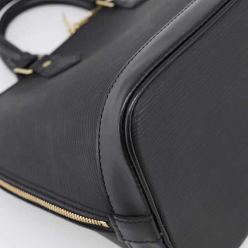 Louis Vuitton Alma Epi Leather Black Bag
