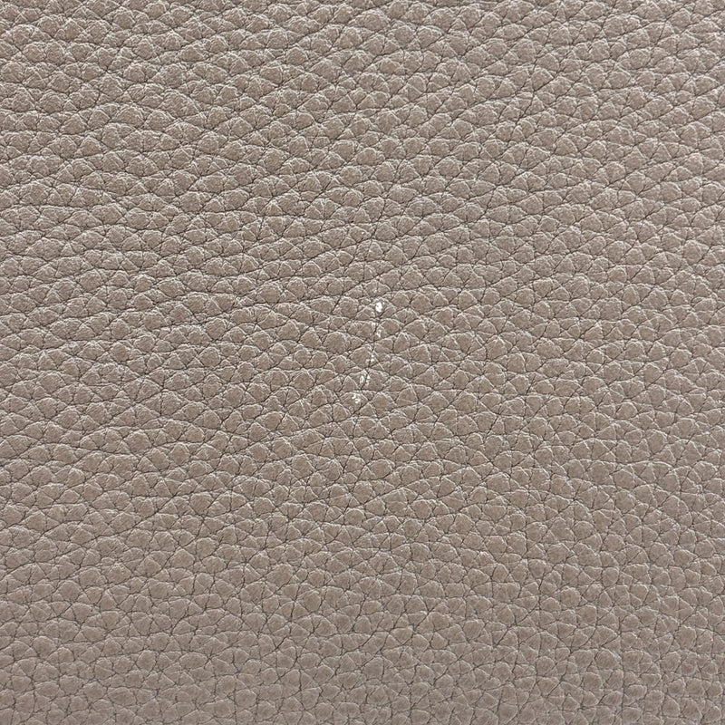Celine Belt Textured Leather Brown Calfskin Bag