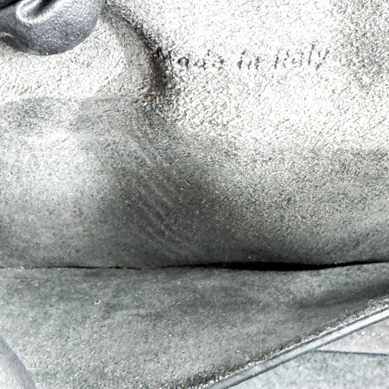Celine Belt Calfskin Gray Leather Bag