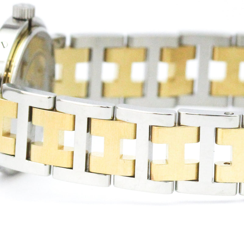 Hermes Clipper Quartz Stainless Steel And Plated Metal Watches