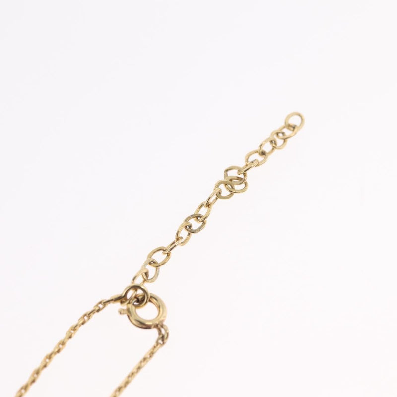 Christian Dior Logo Heart Pendant Metal Gold Bijoux