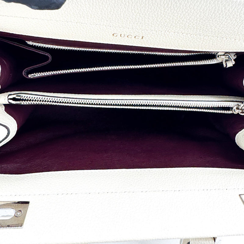 Gucci Zumi Leather Gold Calfskin Bag