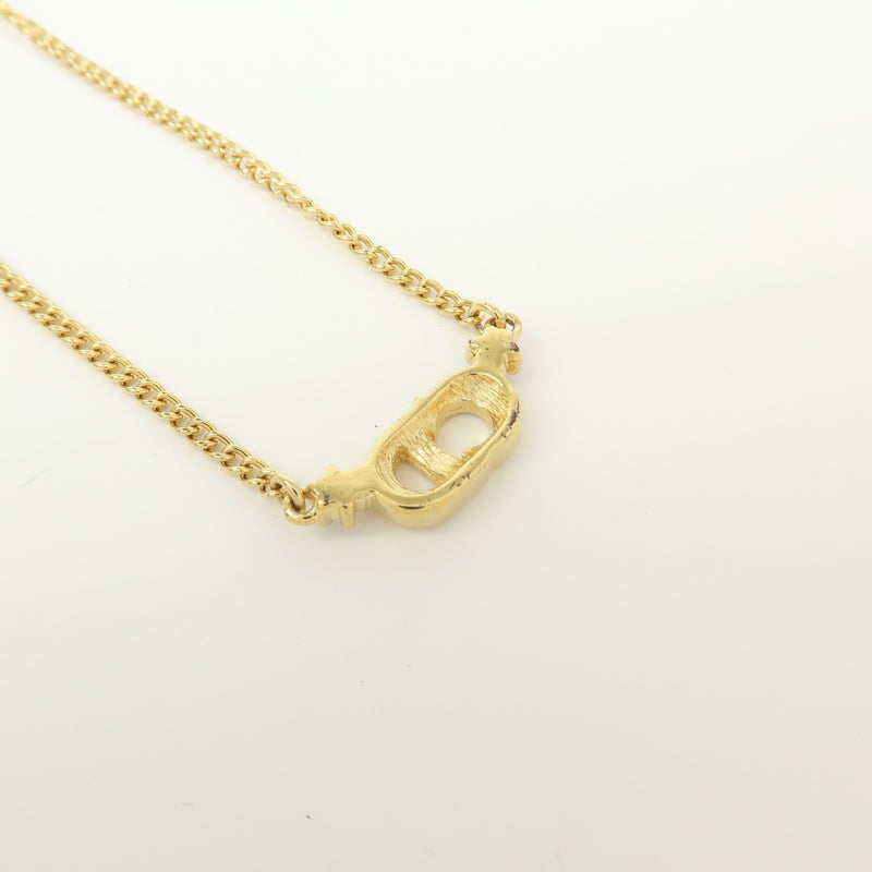 Christian Dior Cd Pendant Metal Gold Bijoux