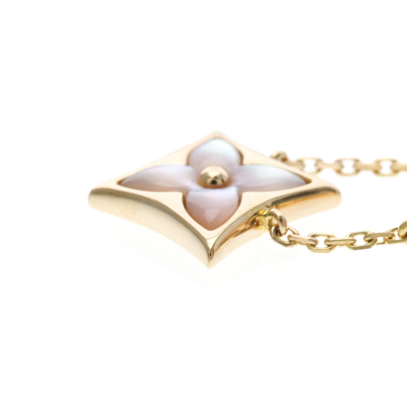 Louis Vuitton Blossom Bb Star Pendant 18k Rose Gold With Diamond And Mother Of Pearl Pink_gold Bijoux