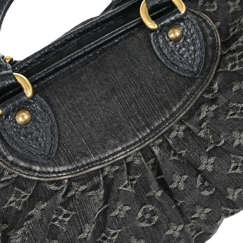 Louis Vuitton Neo Cabby Monogram Denim Black Denim_jeans Bag