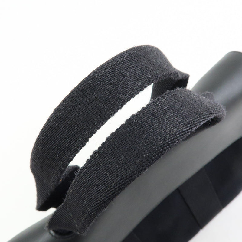 Hermes Valparaiso Toile And Leather Black Canvas Bag