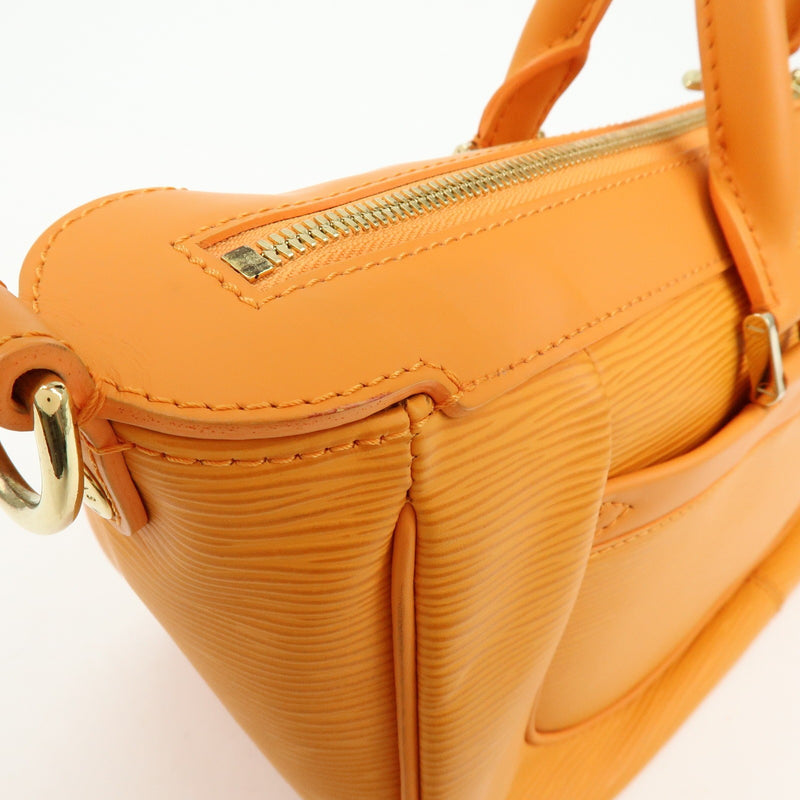 Louis Vuitton Dhanura Epi Leather Orange Bag