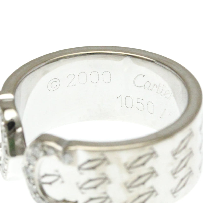 Cartier 2c De 18k White Gold Silver White_gold Jewelry