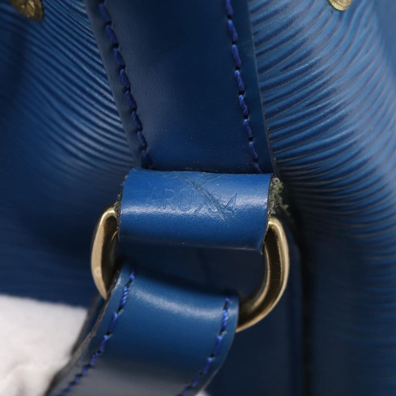 Louis Vuitton Noe Epi Leather Blue Bag