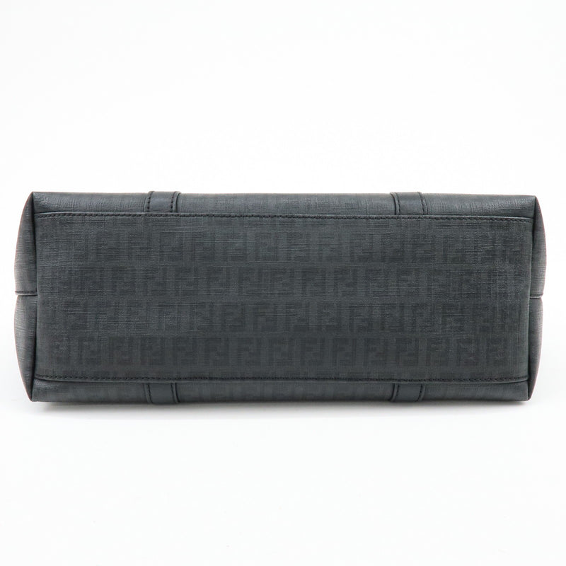 Fendi Superstar Zucchino Coated Canvas Black Bag