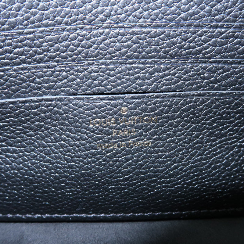 Louis Vuitton Ivy Wallet On Chain Monogram Empreinte Giant Black Leather Bag