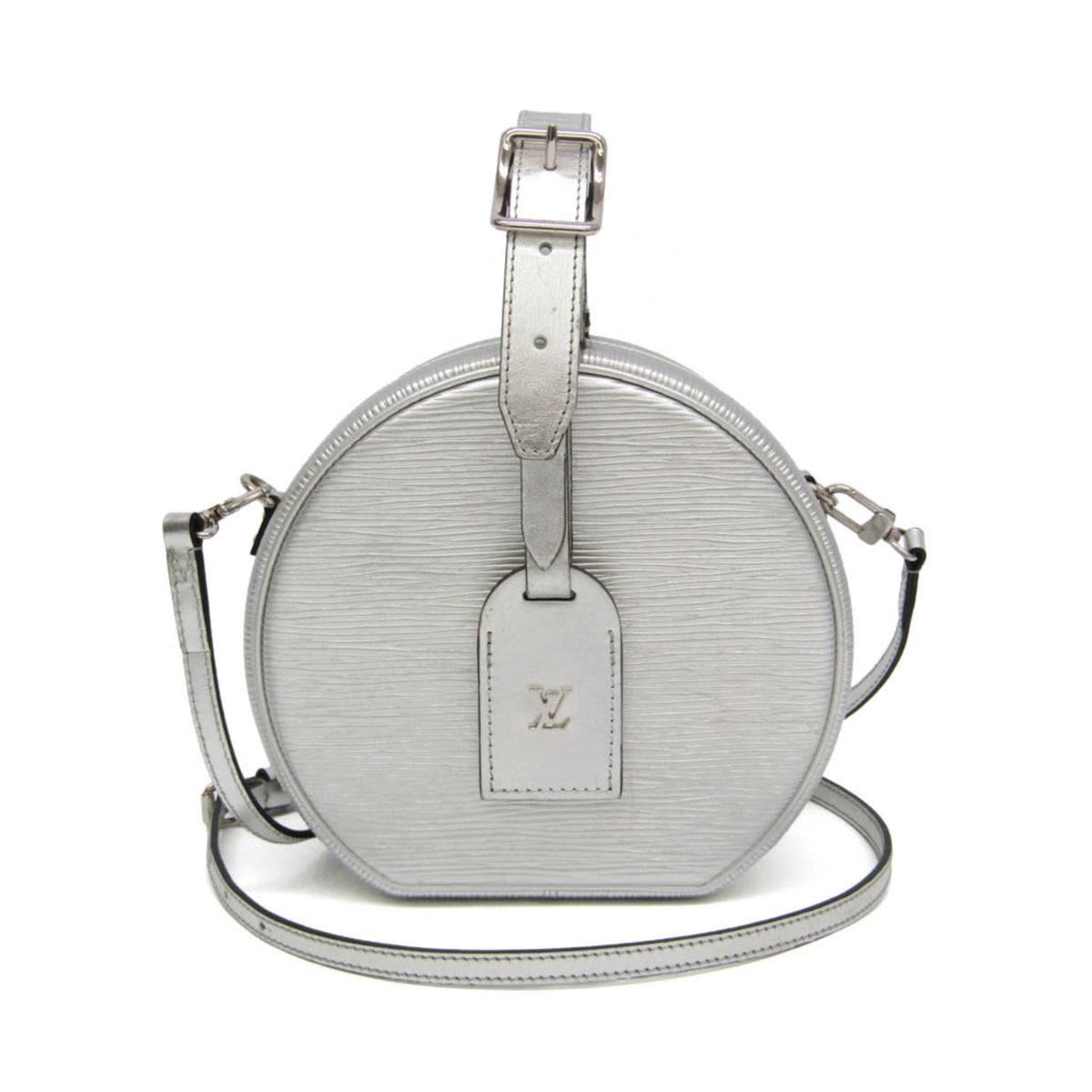 Louis Vuitton Petite Boite Chapeau Epi Leather Silver Bag