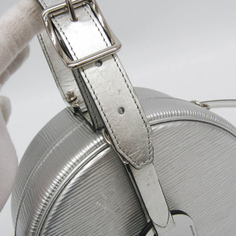 Louis Vuitton Petite Boite Chapeau Epi Leather Silver Bag