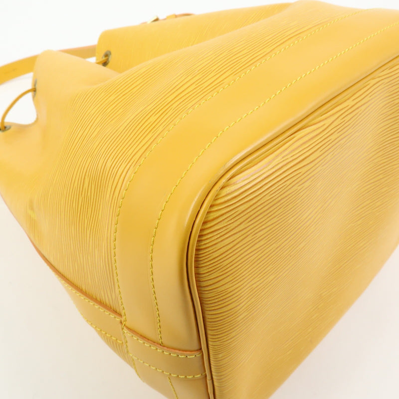Louis Vuitton Noe Epi Leather Yellow Bag