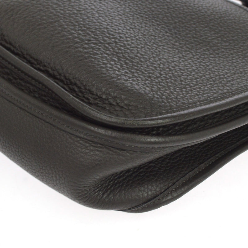 Hermes Evelyne Bag Gen Ii Clemence Gray Leather