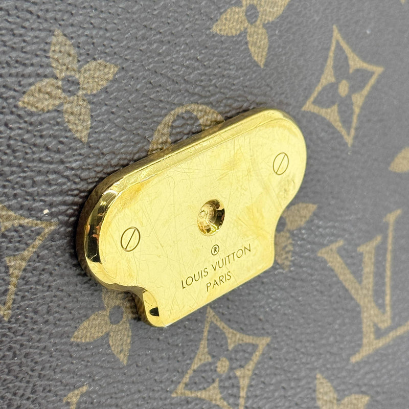Louis Vuitton Vavin Chain Wallet Nm Monogram Empreinte Leather Black Canvas Bag