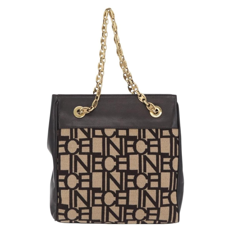 Celine Tote Leather Beige